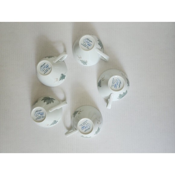 Noritake Cookin Serve Japan Bone China Wild-Ivy Tea Cup White Green - Picture 4 of 5